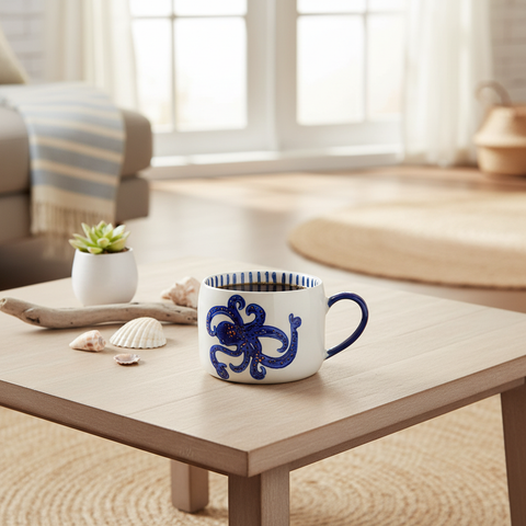 Tazza Atlantide polpo lifestyle