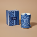 Tazza Giostra blu sfondo neutro