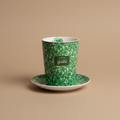 Tazza Giostra verde sfondo neutro