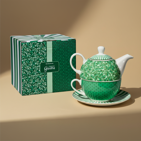Tea for One Giostra Verde - Sfondo Neutro