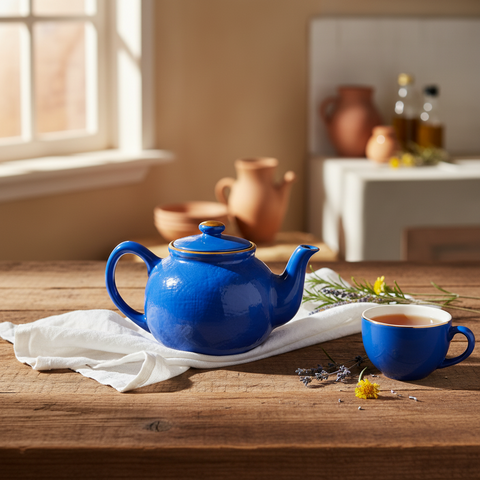 Mediterranean - Teapot - Assorted Colors