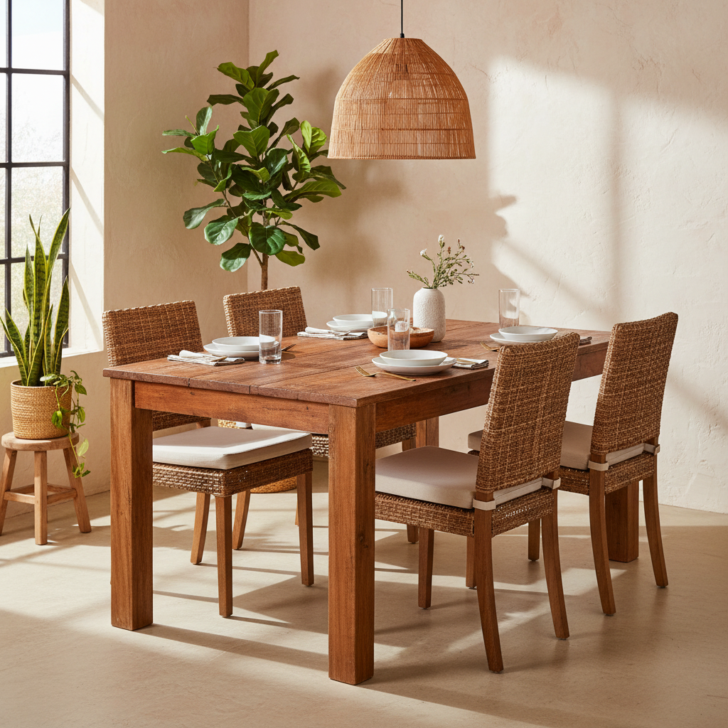 Telgede Tavolo Legno Recupero 160cm - Lifestyle