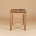 Telgede Tavolo Legno Recupero 80x80 - Sfondo Neutro