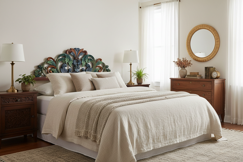 Adele - Decor Carving Headboard