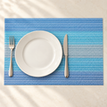Rigoli - Settopiatti Set 1/4 Azzurro Sfumato — ambientazione