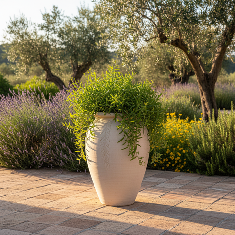 Vaso giardino formato quadrato