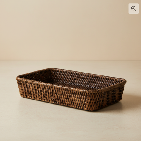 Vassoio Attan Piatto Rettangolare Myanmar - v1