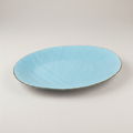 Vassoio azzurro - Sfondo bianco/grigio chiaro