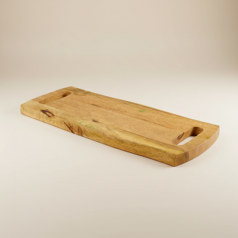 Vassoio mango due manici sfondo sweep