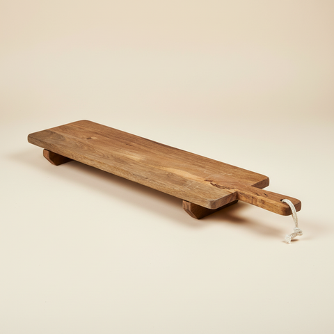 Vassoio mango rustico gambe sfondo sweep