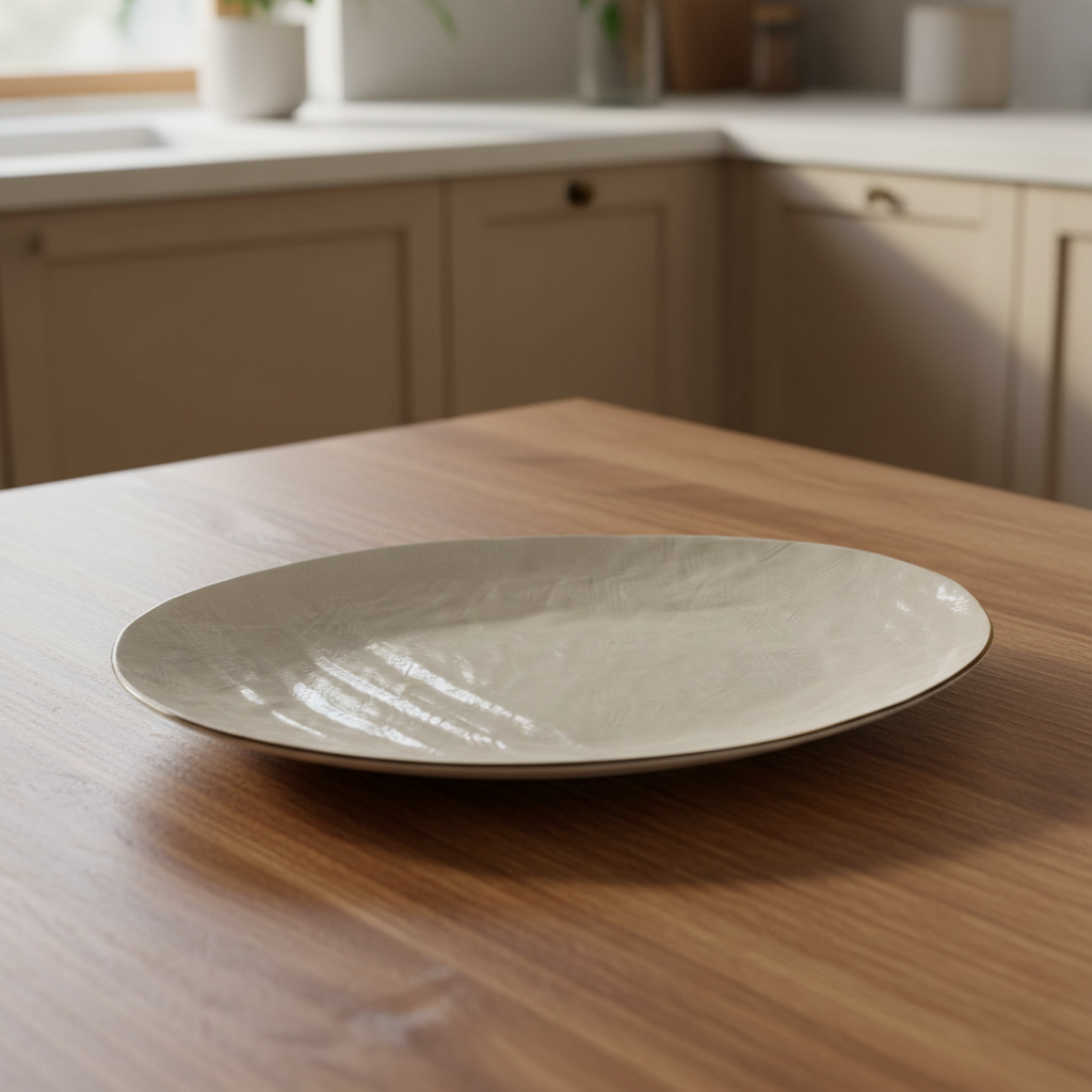 Vassoio ovale bianco/crema - Lifestyle cucina