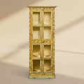Vetrina Frida - sfondo beige con ombra