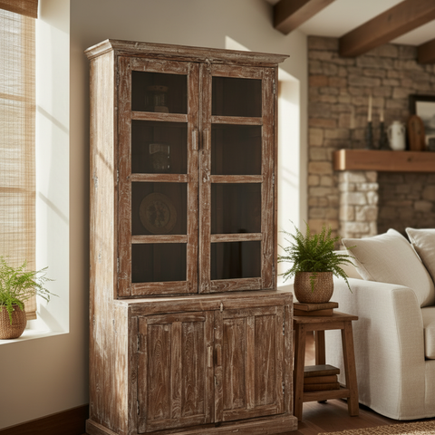 Vetrina rustica full frame