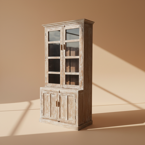 Vetrina sfondo neutro