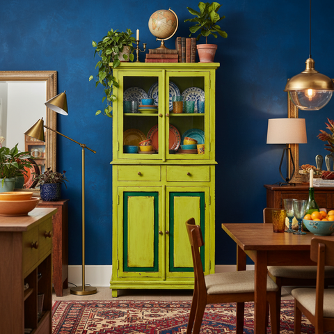 Vetrina verde lime lifestyle