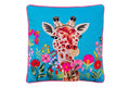 Cuscino Zanzibar giraffa fiorita – originale