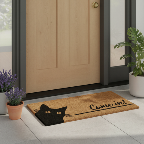 Zerbino gatto ambientato nuovo