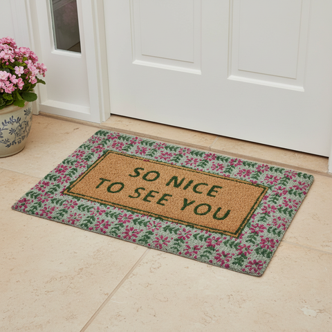 Zerbino So Nice To See You - porta ingresso piccolo