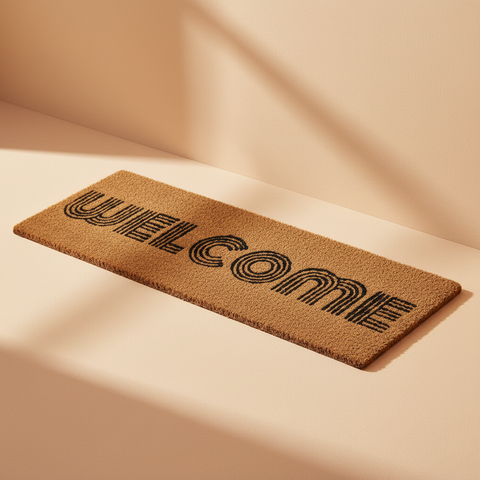 Zerbino Welcome - Sfondo Neutro