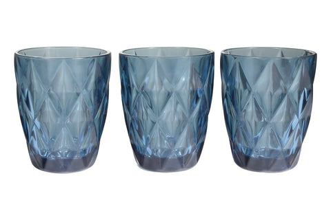 Louis - Water glass in blue glass