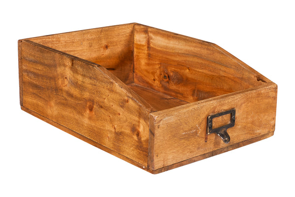 Cajón de almacenamiento de madera