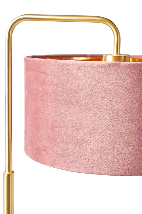 Grace - Cappello Powder Pink floor lamp