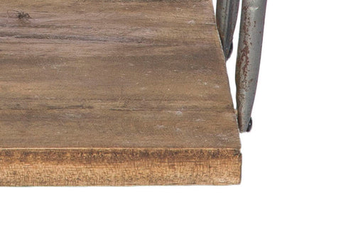 Novita home_Vassoio rettangolare con manici in legno e metallo - set 1/3_2