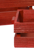 Novita home_Cassetta in legno rosso - set 1/3_2