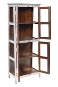 Novita home_Vetrina 4 sportelli in legno bianco_2