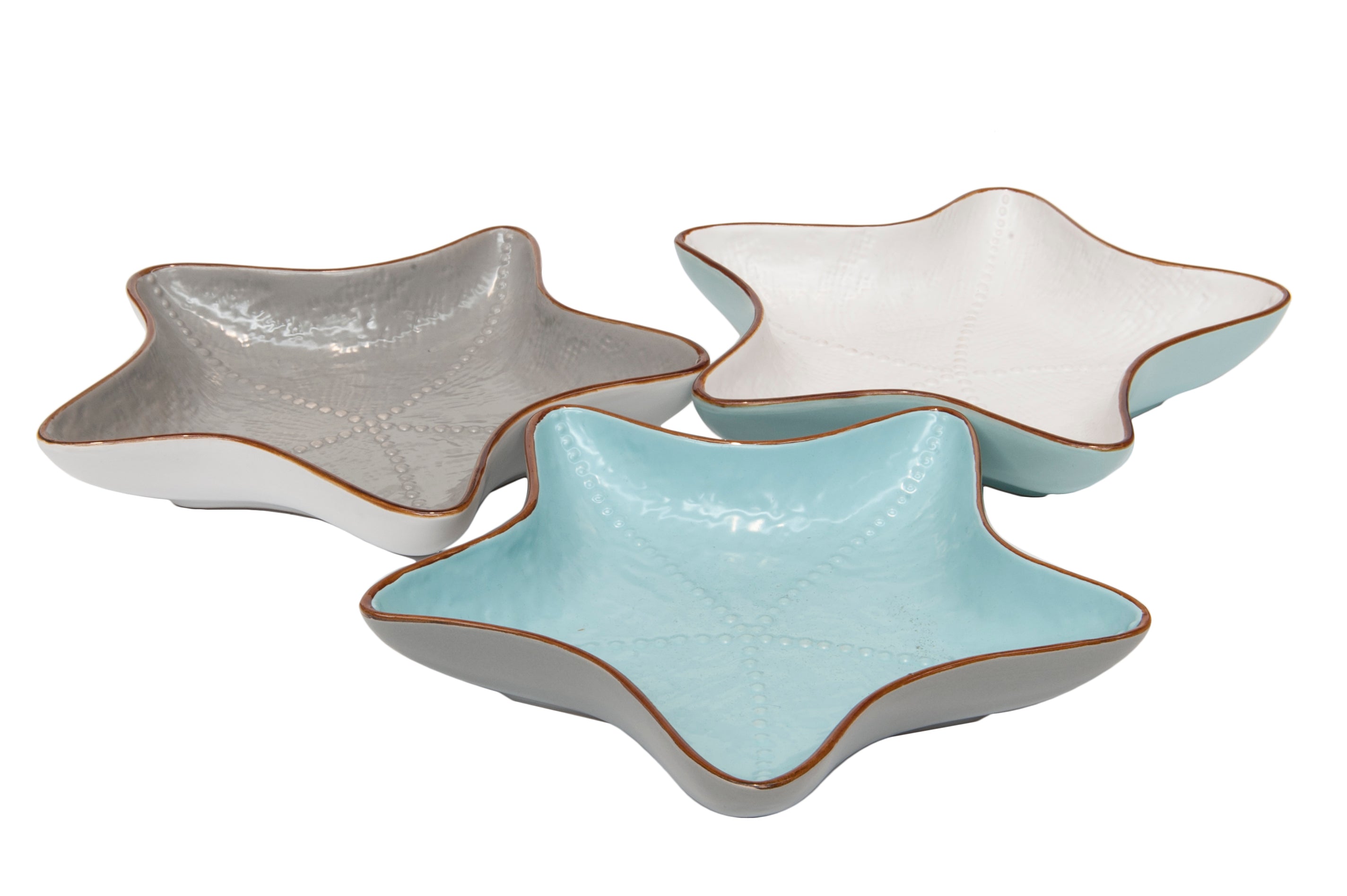 Novità Home Mediterraneo Linea Mare - Ciotola Stella - 3 Colori Assortiti