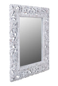 Novita home_Sophia - specchio rettangolare in legno intersiato bianco_2
