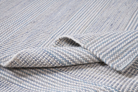 Novita home_Disegual - tappeto melange' lana e cotone toni azzurro_2