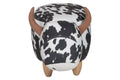 Novita home_Pouf imbottito in tessuto e legno - toro_2