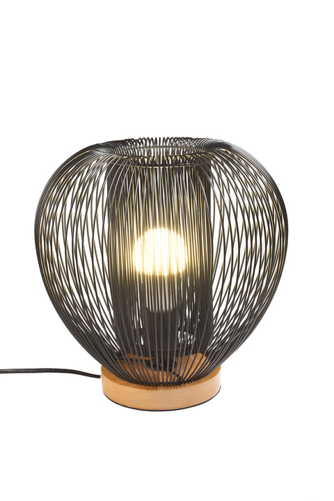 Lampadario LED 'Badia' in Legno e Metallo - Design Innovativo -  VerdelillaHome