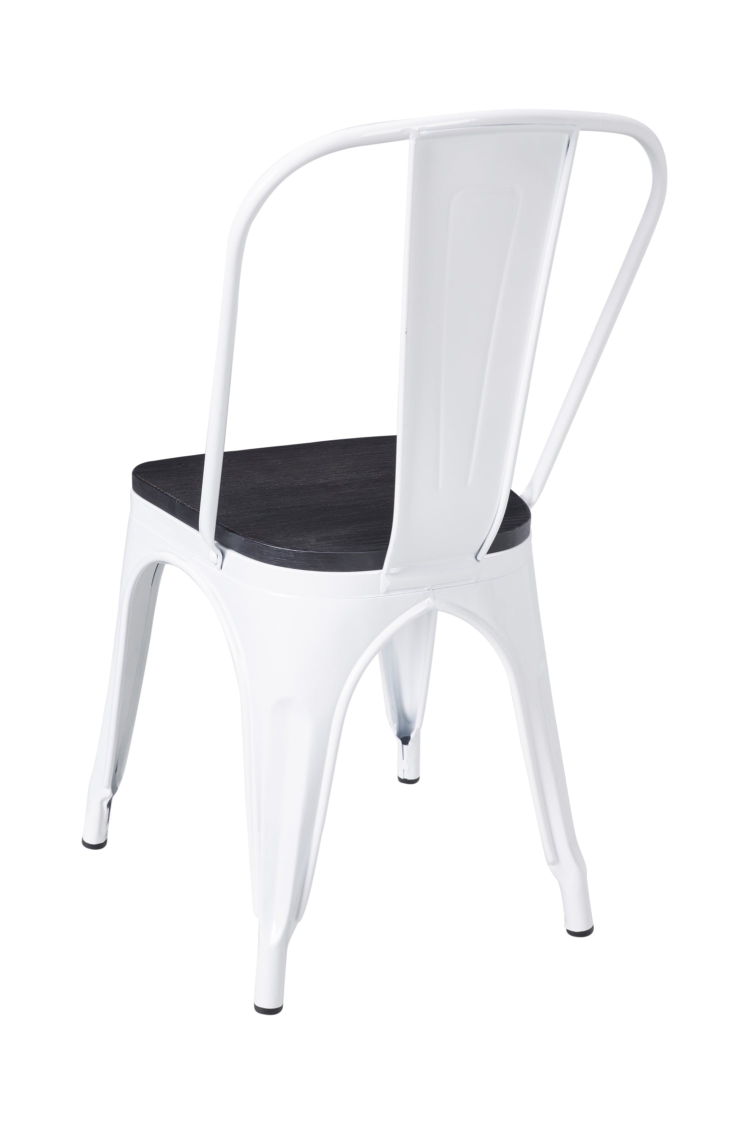 Novita home_AK-26/A_Cindy - sedia bianca con seduta legno_1