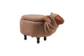 Novita home_Pouf imbottito pelliccia sintetica - capra con contenitore_2