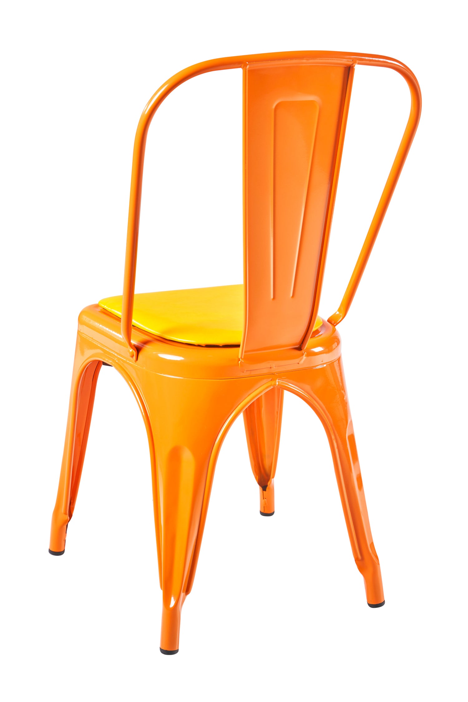 Novita home_AK-32/OY_Cindy - sedia arancio con seduta gialla_1
