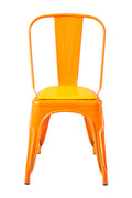 Novita home_Cindy - sedia arancio con seduta gialla_4