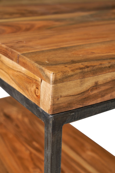 Novita home_Gosberg- scrivania con mensole in legno e metallo_4
