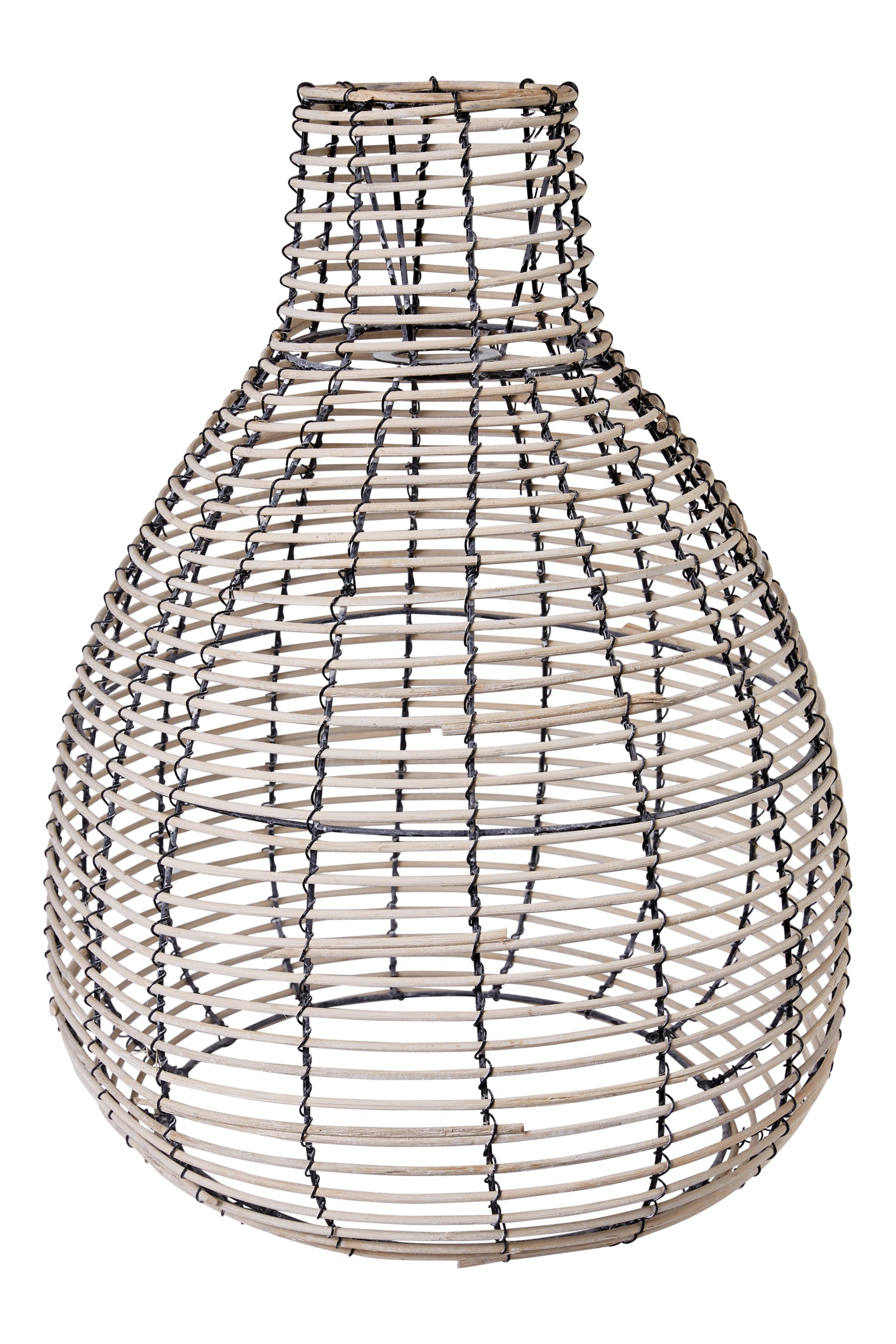 Novità Home Cappello lampada rattan cupola