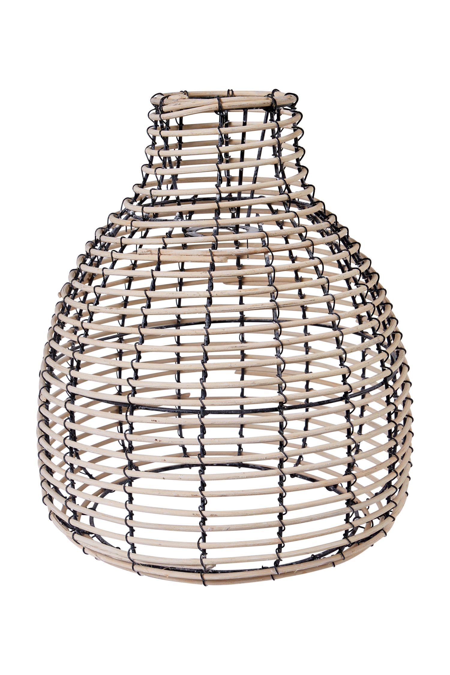 Novità Home Cappello lampada cupola rattan piccolo