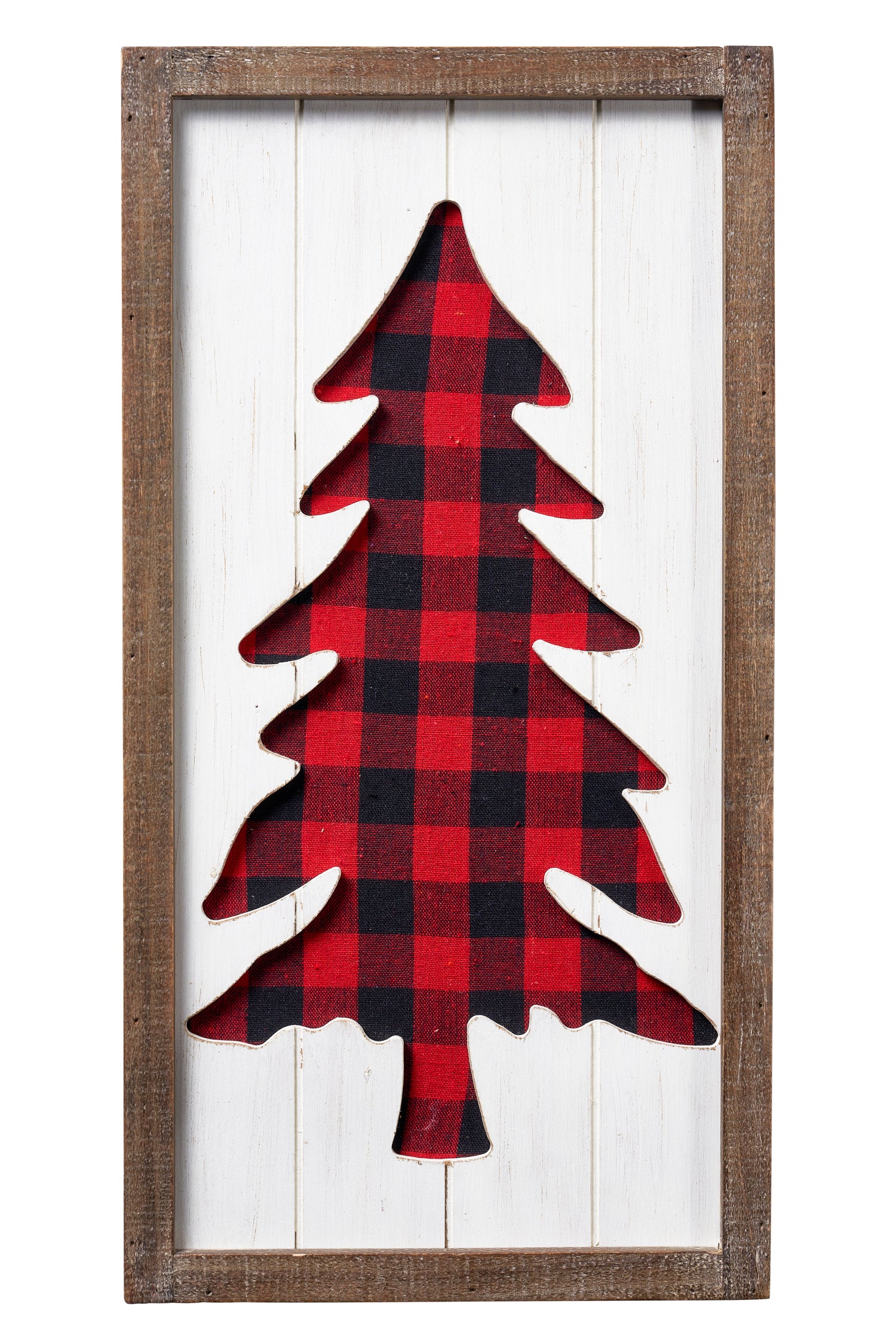 Novità Home Merry - Quadretto Albero Black Red