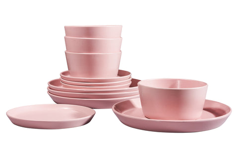 Novita home_KK-50_Edging - set 1/12 piatti rosa_1