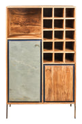 Novita home_B-669_Ardesia - cabinet con porta bottiglie_1