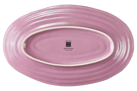 Mediterraneo - Pink Oval Tray