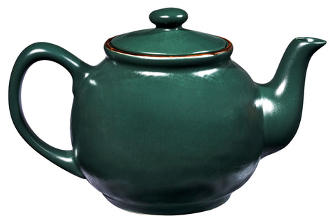 Mediterraneo - Green stoneware teapot