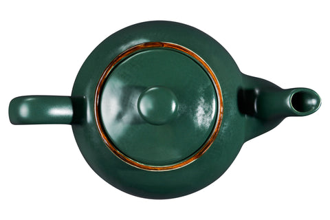 Mediterraneo - Green stoneware teapot