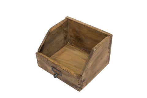 Contenitore porta oggetti in legno – Novità Home