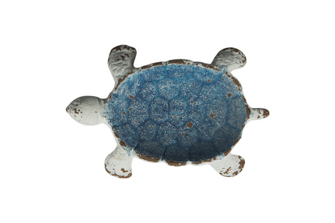 Novita home_Svuota tasche tartaruga in ghisa bianca e blue_2