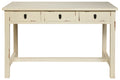 Novita home_AM-09/E_Fuji - scrivania 3 cassetti in legno bianco_1
